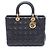 Christian Dior Dior Lady Large Borsa a mano 2-Way Nero