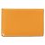 Hermès Tarjetero Hermes H Sellier Naranja