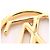 Louis Vuitton Boucles d'Oreilles Hoop Louise Earrings D'oro - vista 5