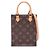 Borsa 2-Way Louis Vuitton Petite Sac Plat Marrone