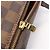 Borsa Louis Vuitton Papillon 30 Damier Ebene Marrone - vista 8