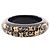 Bangles Louis Vuitton in resina nera e oro Nero D'oro - vista 2