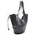 Borsa Hobo Tote Saint Laurent in pelle nera Nero - vista 2