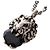 Collana Gucci Lion Head Nero Argento