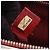 Borsa Tote Chanel No. 5 Chocolate Bar Coco Mark Argento Rosso Blu navy - vista 5