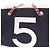 Borsa Tote Chanel No. 5 Chocolate Bar Coco Mark Argento Rosso Blu navy - vista 9
