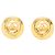Orecchini a clip Chanel Coco Mark placcati in oro D'oro