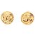 Orecchini a clip Chanel Coco Mark D'oro