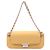 Borsa a tracolla Chanel Coco Mark in pelle gialla Giallo