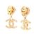 Chanel Coco Mark Swing Ohrringe Golden - Ansicht 2