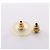 Orecchini Ear Cuff Chanel Coco Mark Swing Chain D'oro - vista 6