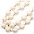 Collana Chanel Coco Mark Bianco D'oro - vista 2