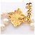 Collana Chanel Coco Mark Bianco D'oro - vista 3