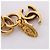 Collana Chanel Coco Mark Bianco D'oro - vista 4