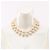 Collana Chanel Coco Mark Bianco D'oro - vista 5