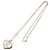 Collana Chanel Coco Mark Heart D'oro - vista 3