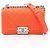 Borsa a tracolla Chanel Boy Small Arancione