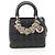 Christian Dior LADY DIOR Borsa a mano Medium Cannage Nero