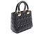 Borsa 2-Way Lady Dior Christian Dior Nero - vista 2