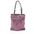Borsa a mano 2-Way Prada con logo Triangle in cristalli Nero Rosa