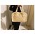 Chanel Borsa Boston in pelle matelassé beige - vista 15