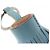 Hermès Portachiavi Hermes Carmen Tricolor Rosso Blu chiaro - vista 3