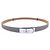 Hermès Cinturón Hermes Kelly 18mm Gray Castaño