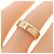 Anello Hermès Kelly in oro rosa 18K - vista 5