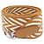 Hermès Hermes Sangle Zigzag 077729CK Strap Blanco Dorado