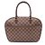 Borsa Louis Vuitton Salia Horizontal Damier Ebene Marrone