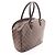 Borsa Louis Vuitton Salia Horizontal Damier Ebene Marrone - vista 2