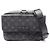 Borsa a tracolla Louis Vuitton Steamer Messenger Monogram Eclipse Nero