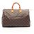 Louis Vuitton Speedy 40 Monogram Handtasche Braun