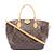 Bolsa Louis Vuitton Turenne MM Monogram Marrom
