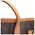 Borsa Tote Louis Vuitton Neverfull MM Monogram Marrone - vista 9