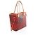Louis Vuitton Neverfull MM Tote Bag Braun Rot - Ansicht 2