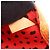Louis Vuitton Neverfull MM Tote Bag Braun Rot - Ansicht 5