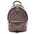 Zaino/Borsa Louis Vuitton Palm Springs PM Marrone Nero