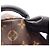 Zaino/Borsa Louis Vuitton Palm Springs PM Marrone Nero - vista 11