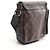Borsa a tracolla Louis Vuitton Bass PM Monogram Macassar Marrone Nero - vista 2