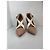 Louis Vuitton Colorblock Lackleder Pumps Weiß Beige - Ansicht 3