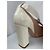 Louis Vuitton Colorblock Lackleder Pumps Weiß Beige - Ansicht 6