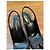 Saint Laurent Monogram Slingback Pumps Schwarz - Ansicht 4