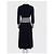 Timeless CHANEL Herbst 2016 Kaschmir-Strick-Maxikleid gestreift Sz.48/4XL gebraucht - Ansicht 3