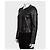 Giacca cropped in pelle nera con lacci Roberto Cavalli IT 42/M usata - vista 2