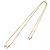 Hermès Hermes Mini Pop H Halskette Weiß Golden - Ansicht 2
