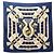 Hermès Foulard Hermes Carre 90 Aux Champs Bianco Giallo Blu navy