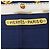 Hermès Foulard Hermes Carre 90 Aux Champs Bianco Giallo Blu navy - vista 2