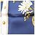 Hermès Foulard Hermes Carre 90 Aux Champs Bianco Giallo Blu navy - vista 6