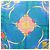 Hermès Hermes Carre 90 Fleurs de L'Opera Schal Blau Mehrfarben - Ansicht 4
